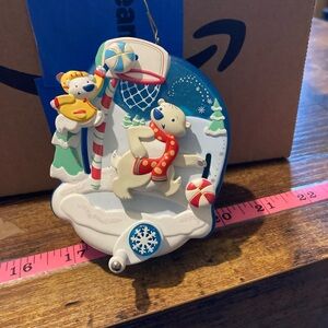 Vintage plastic moving ornament